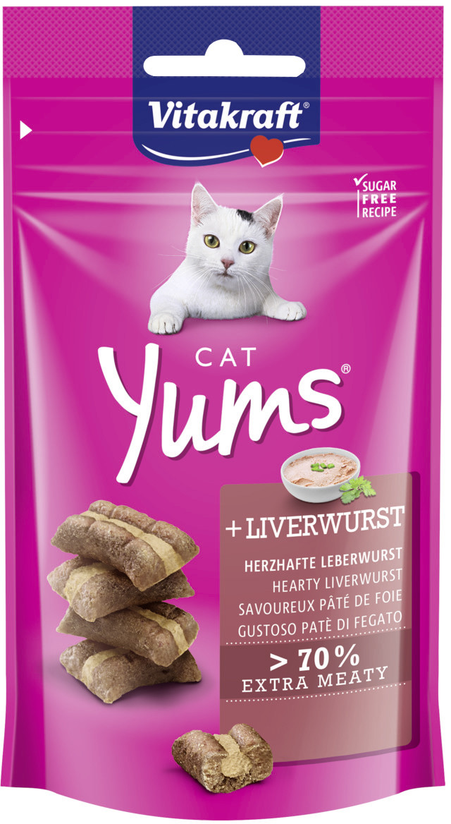 Vitakraft Cat Yums Leberwurst 40G